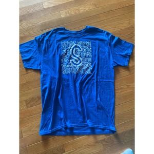 Blue sophomore t-shirt